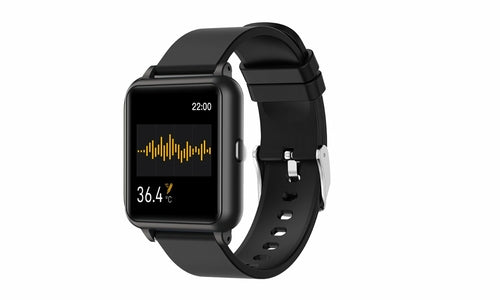 OXITEMP Smart Watch – Track Oxygen, Pulse, and Temperature Easily!