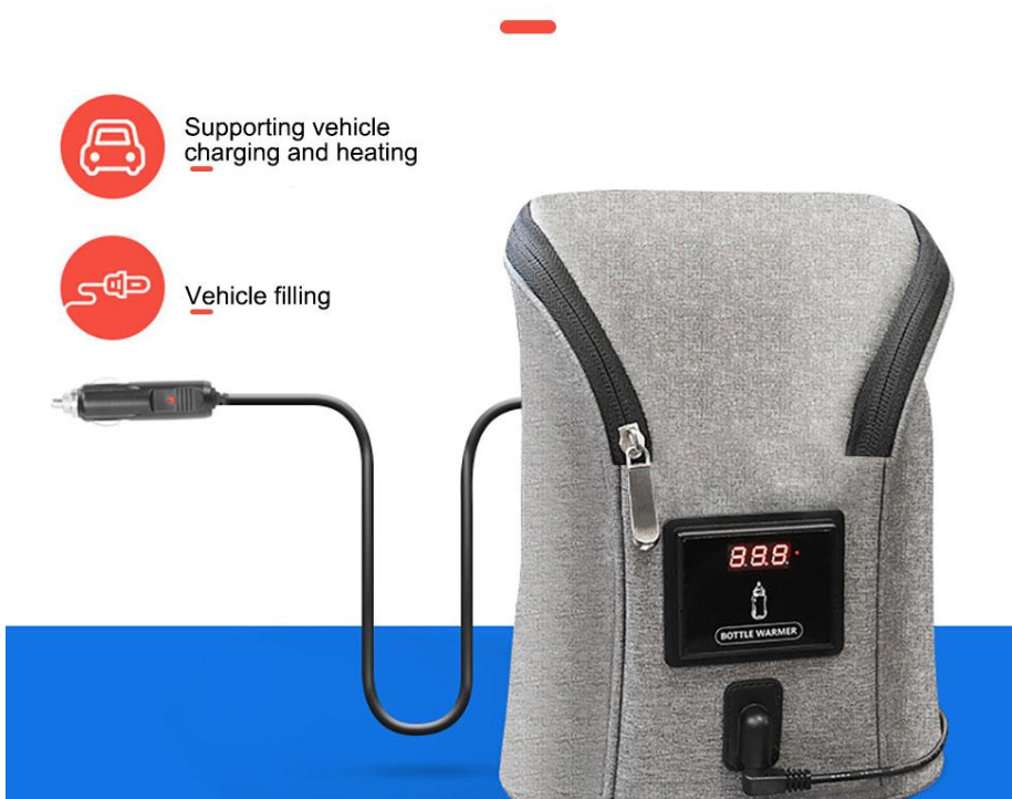 Cozy Car USB Bottle Warmer for Happy, Fed Babies Anywhere
