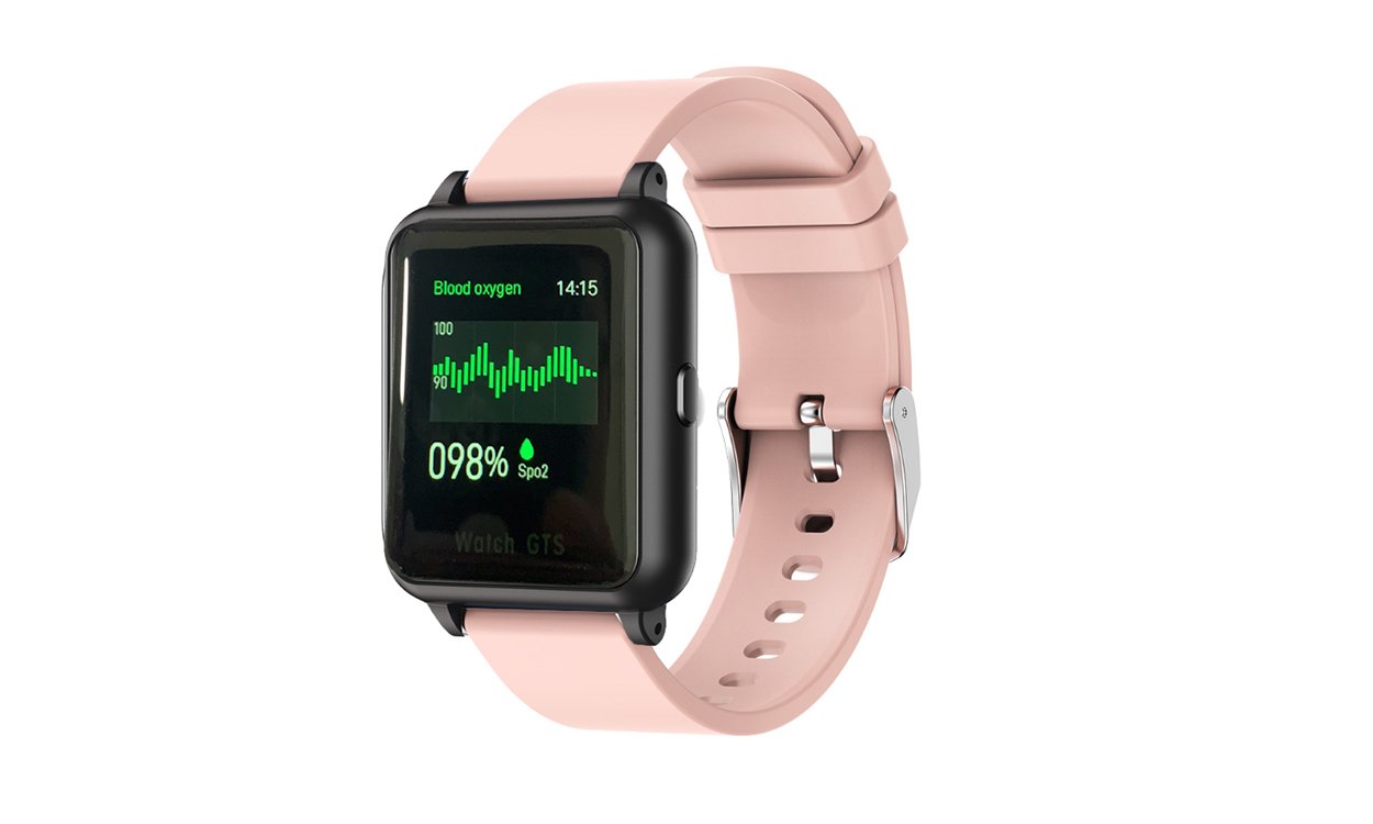 OXITEMP Smart Watch – Track Oxygen, Pulse, and Temperature Easily!