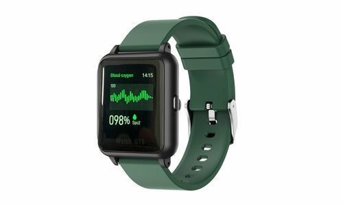 OXITEMP Smart Watch – Track Oxygen, Pulse, and Temperature Easily!