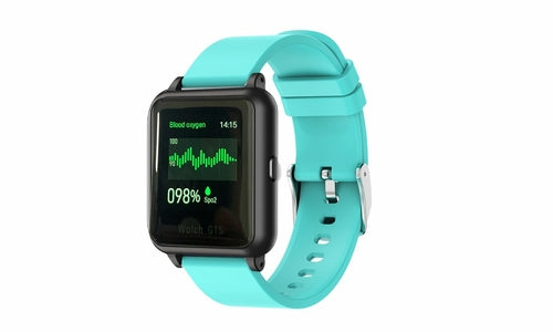 OXITEMP Smart Watch – Track Oxygen, Pulse, and Temperature Easily!