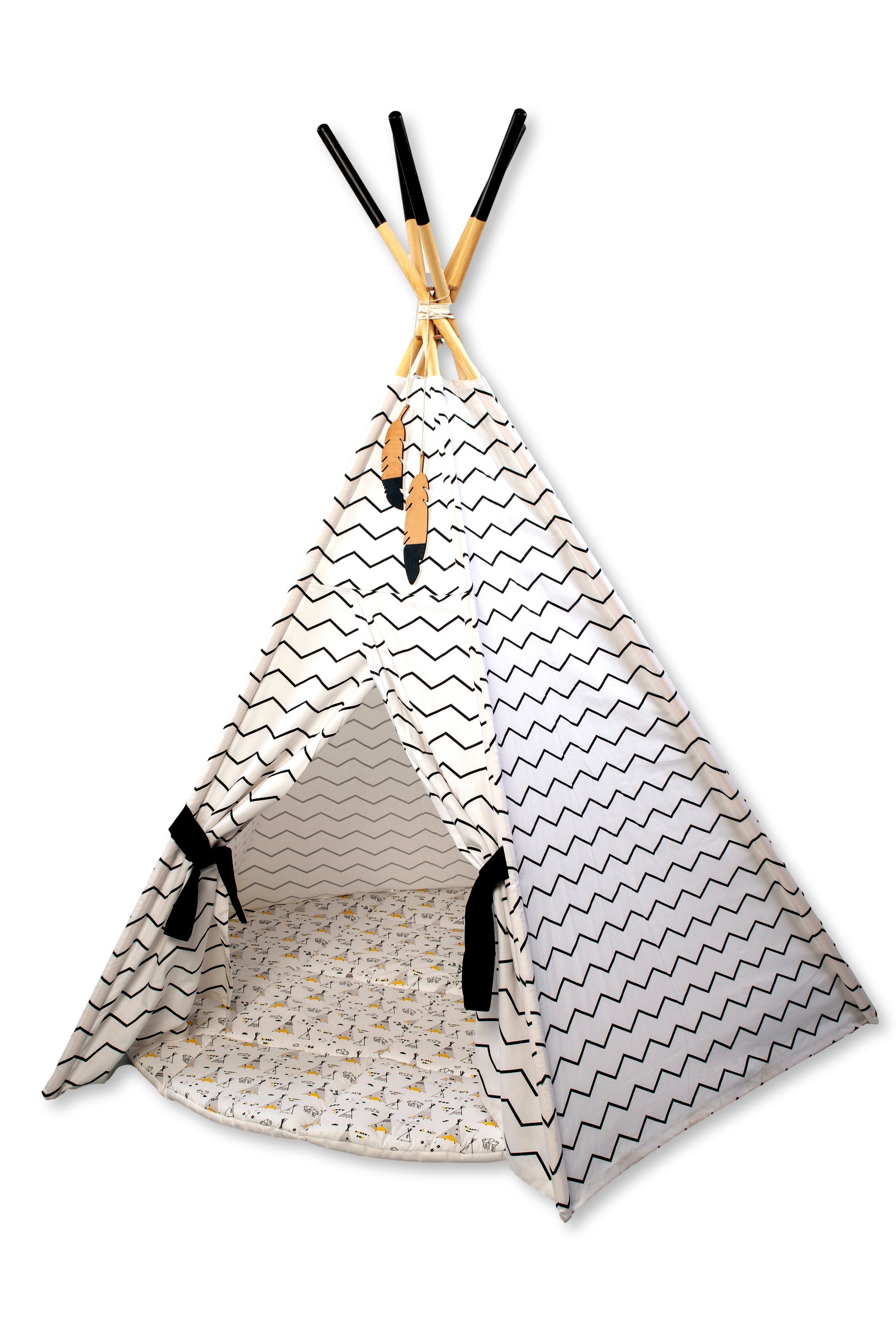 Cozy XL Teepee with Play Mat – Fun Hideaway for Kids!
