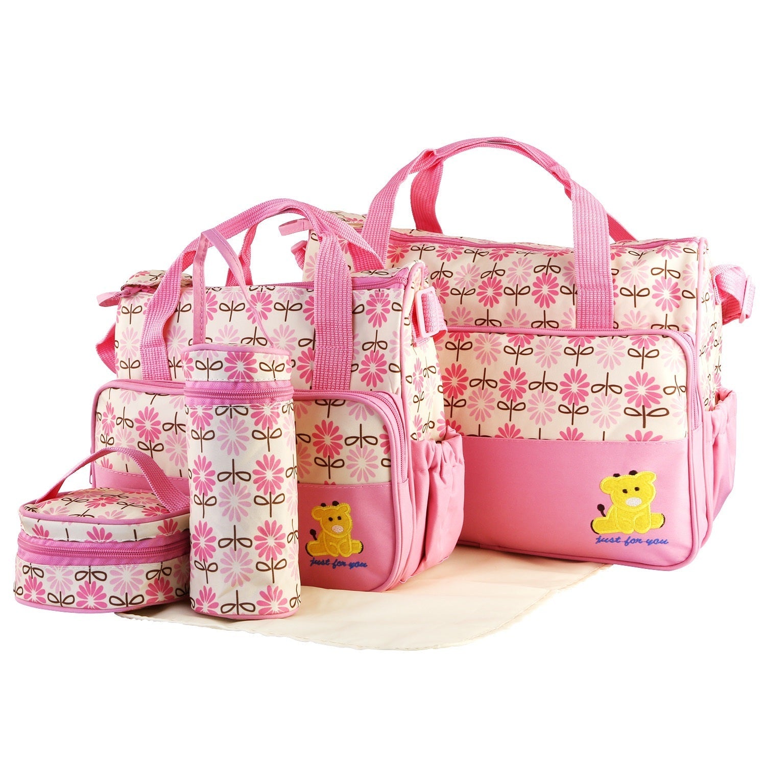 Complete Diaper Bag Set for Moms – Carry Everything Easily!