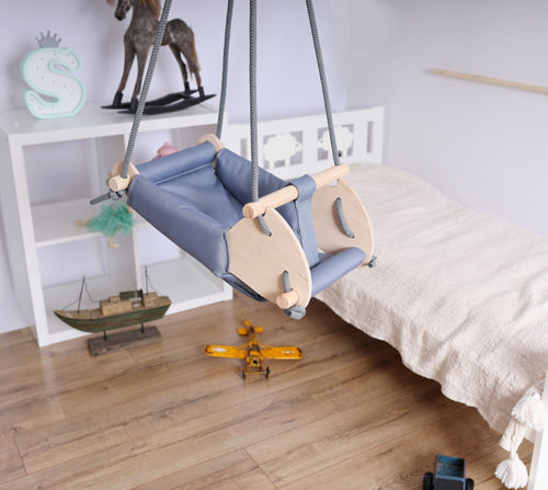 Adorable Baby Swing Cradle – Soft, Safe, and Snuggly Rest!