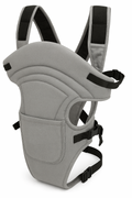Ergonomic Adjustable Sling Bag – Smart Grey Bag for Parents!