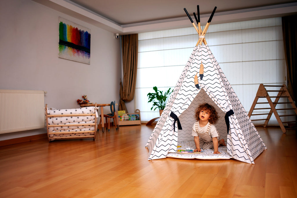 Cozy XL Teepee with Play Mat – Fun Hideaway for Kids!