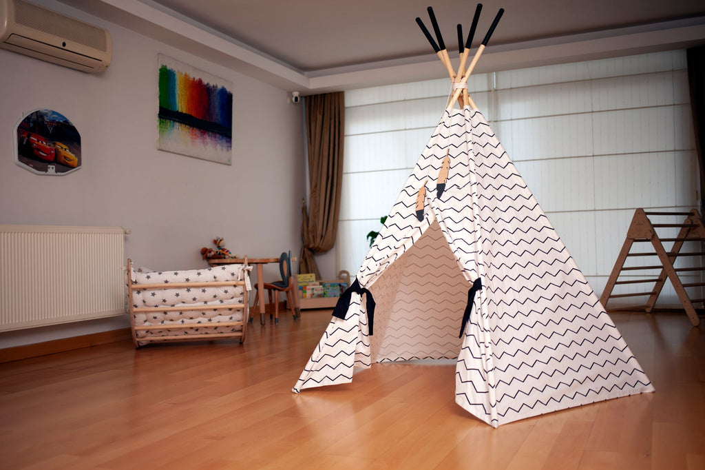 Cozy XL Teepee with Play Mat – Fun Hideaway for Kids!