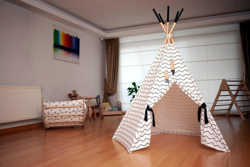 Cozy XL Teepee with Play Mat – Fun Hideaway for Kids!